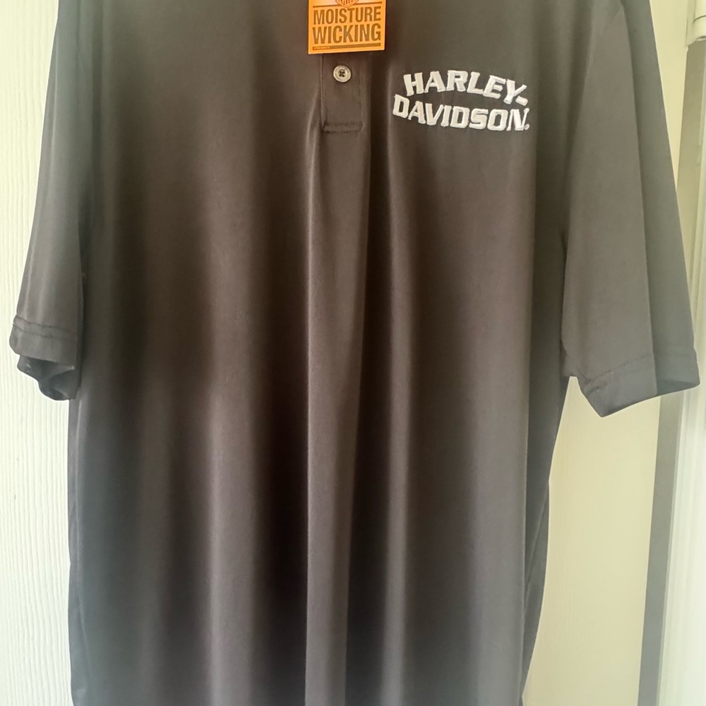 Harley-Davidson Black Polo Shirt Classic Style